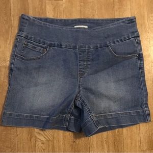 Pull-on stretchy Jeans Walking shorts-girls size medium